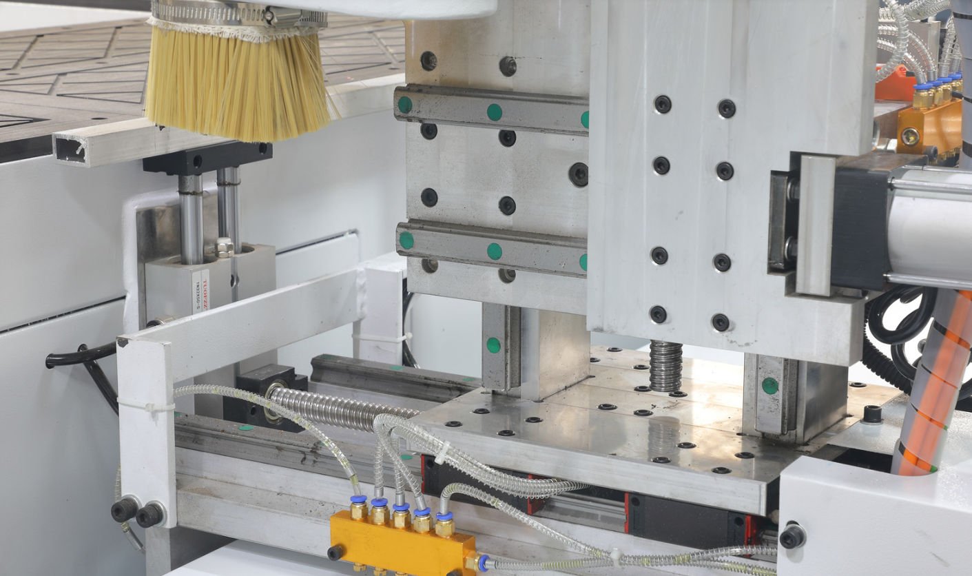 CNC Side Boring Machine For Hardware Mounting Holes And Free Handle Grooving - Gambar 4