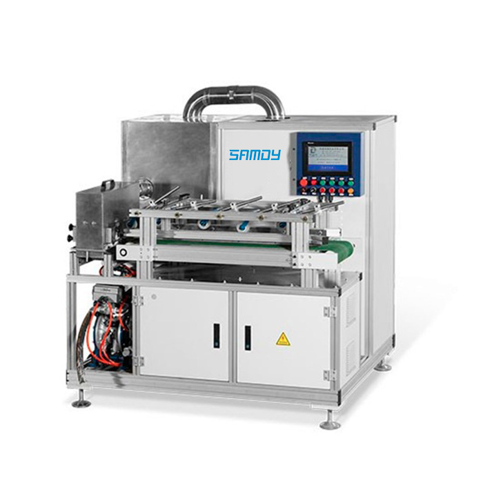 Wood Line Vacuum Spray Painting Machine