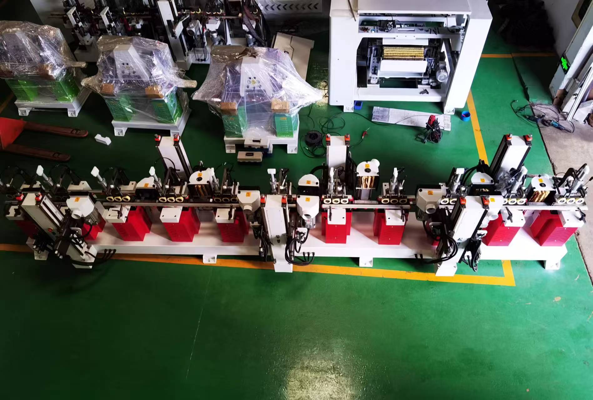 wood strip sanding machine body