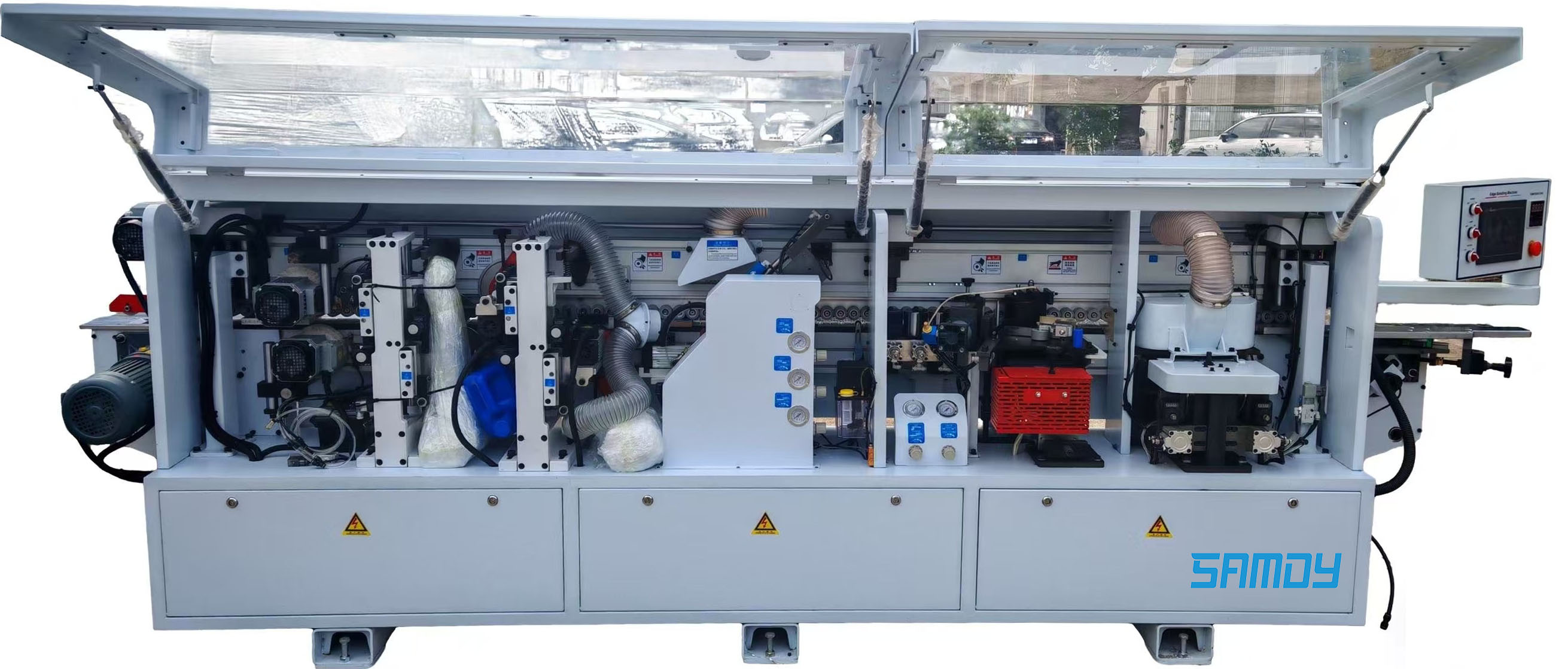 compact automatic edge banding machine