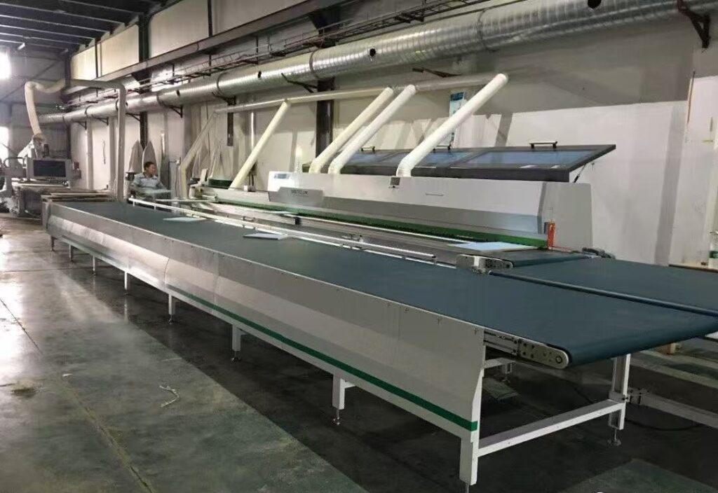 Belt conveyor return line
