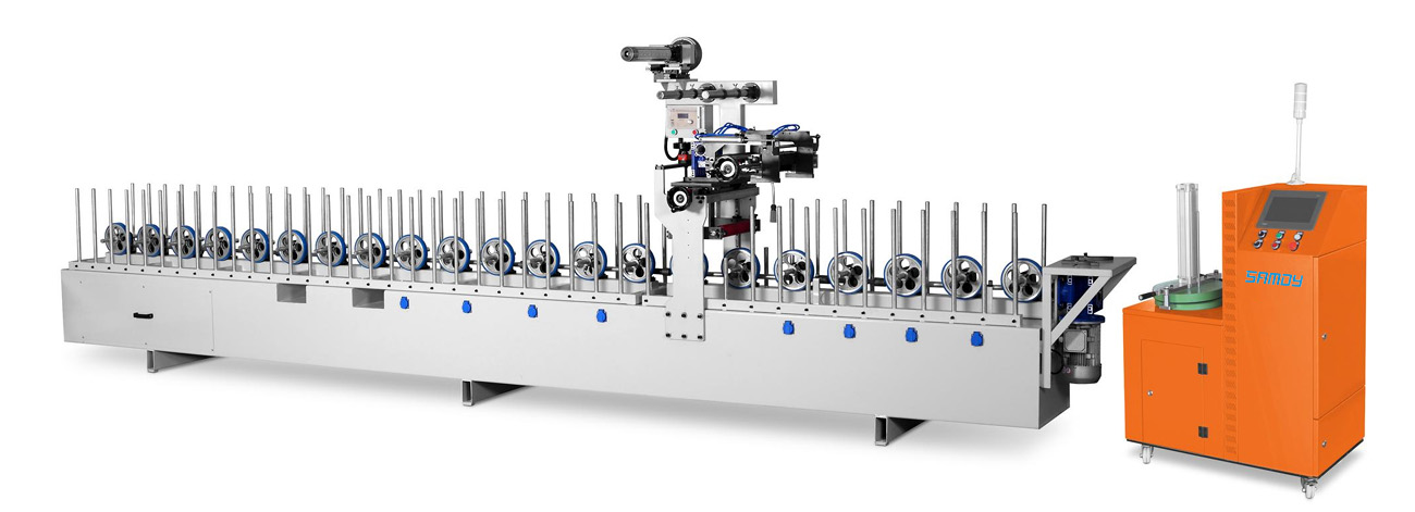 PUR profile wrapping machine